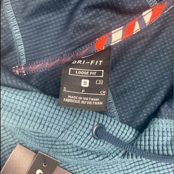 Nike Men's Fleece Pullover Training Dri-Fit Hoodie // CU4997-458 // Small / NEW - Picture 11 of 12